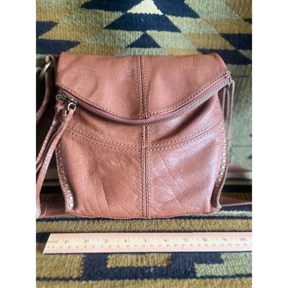 The Sak Silverlake Crossbody Bag Adjustable Strap Stud Accents Boho - Picture 6 of 7